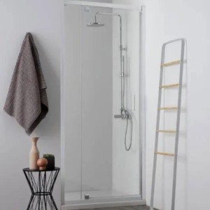 FAST SHOWER BOX IN NICHE WITH SWING DOOR