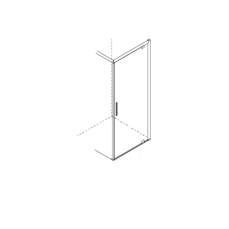PIVOT DOOR x FAST ANGLE PIVOT DOOR + FIXED SIDE