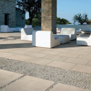 INDUSTRIAL TAUPE BOCCIARDATO 60X60 - SP. 20mm