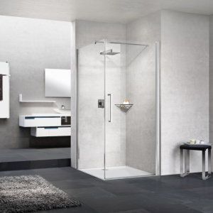 YOUNG G+F CORNER 1 SWING DOOR + 1 FIXED SIDE