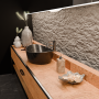 PAN MISCELATORE LAVABO C/ SCARICO CROMO