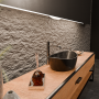 PAN MISCELATORE LAVABO PROLUNGATO CROMO