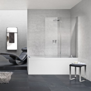YOUNG 1BSV OVER-BATHTUB 2 FOLDING DOORS