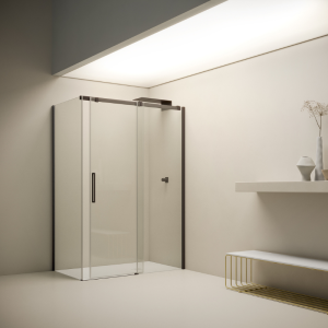 CLOE CORNER 1 SLIDING DOOR + 1 FIXED SIDE