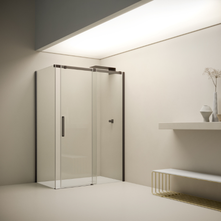 CLOE CORNER 1 SLIDING DOOR + 1 FIXED SIDE