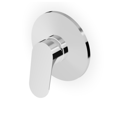 NIKKO SINGLE-LEVER SHOWER MIXER FOR RECESSED INSTALLATION - EXTERNAL PART
