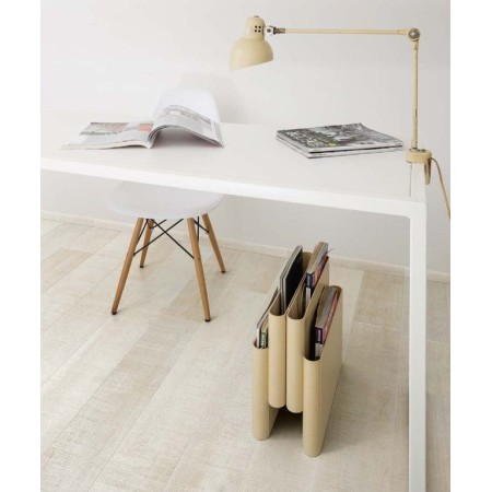 WOODEN TILE WHITE 20X120 RETTIFICATO