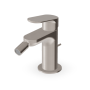 NIKKO MISCELATORE MONOCOMANDO BIDET NICKEL SPAZZOLATO