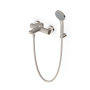 NIKKO SINGLE-LEVER BATHTUB/SHOWER MIXER EXTERNAL BRUSHED NICKEL