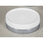 NORDIC PORTA SAPONE DA APPOGGIO NERO OPACO