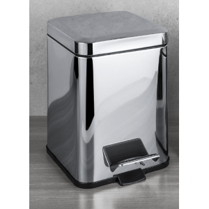 CONTRACT STAINLESS STEEL TRASH CAN