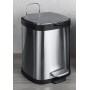 CONTRACT POUBELLE QUADRATA IN ACCIAIO INOX