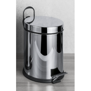 CONTRACT STAINLESS STEEL TRASH CAN