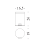 CONTRACT STAINLESS STEEL TRASH CAN