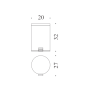 CONTRACT STAINLESS STEEL TRASH CAN