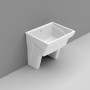MESSICO PIEDINO PER LAVATOIO 75x61 BIANCO