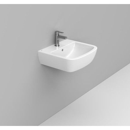 GEMMA 2 LAVABO A PARETE 50X44 BIANCO