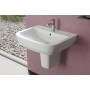 GEMMA 2 LAVABO A PARETE 50X44 BIANCO