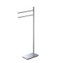 SQUARE FLOOR LAMP WITH 2 TOWEL HOLDERS