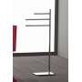 SQUARE FLOOR LAMP WITH 3 TOWEL HOLDERS