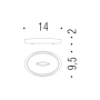 PLUS ZIRCONIUM SOAP HOLDER