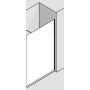FIXED GLASS FOR PARTITION 8MM