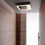 MODULA SOFFIONE A INCASSO A CONTROSOFFITTO 52X52CM PIOGGIA