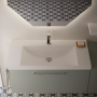 HO.ME PLUS LISCIO COMPOSIZIONE BAGNO MELAMINICO PISTACCHIO