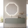 HO.ME PLUS LISCIO COMPOSIZIONE BAGNO MELAMINICO PISTACCHIO