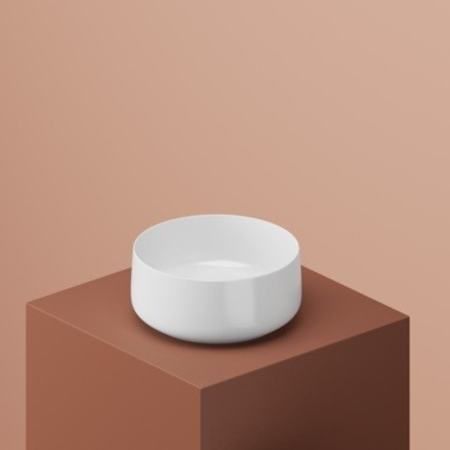 COGNAC LAVABO APPOGGIO 42 WHITE MATT