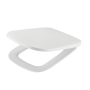 ESEDRA TOILET SEAT COVER SLIM WITH TRADITIONAL CLOSURE