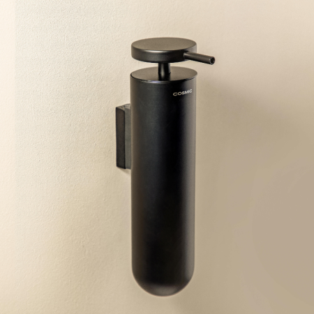 GEYSER DISPENSER A PARETE NERO SATINATO