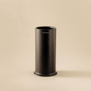 GEYSER SATIN BLACK COUNTERTOP TOOTHBRUSH HOLDER