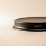 GEYSER SATIN BLACK COUNTERTOP SOAP DISH
