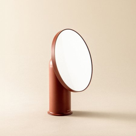 GEYSER TERRACOTTA MAGNIFYING MIRROR