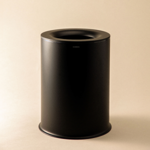 GEYSER SATIN BLACK PAPER DISPENSER