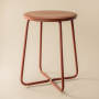GEYSER TERRACOTTA STOOL