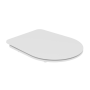 HIT TOILET SEAT COVER SLIM SOFT-CLOSE GLOSSY WHITE