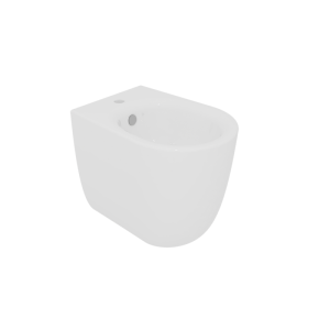 HIT BIDET A TERRA SENZA BRIDA BIANCO LUCIDO