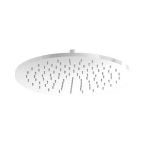 SOFFIONE TONDO Ø25 cm NICKEL SPAZZOLATO