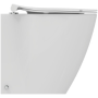 CONNECT SPACE VASO FILO MURO CON SEDILE RALLENTATO BIANCO