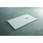 IBRA LINEAR WHITE SHOWER TRAY WITH DRAIN