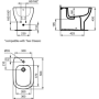 TESI BIDET FILO PARETE BIANCO LUCIDO new logo