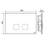 copy of PLAIN PLACCA AD AZIONAMENTO MECCANICO  SATINATA