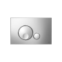 GLOBE CHROME MECHANICAL ACTUATION PLATE