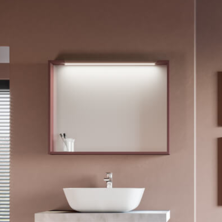 SPECCHIERA FEBE QUADRANTE CON STRIP LED