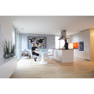 Parquet Prefinito Rovere Cleverpark Crema B-protect Spazzolato Brushed Spessore Legno Nobile 2.5mm