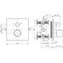 copy of CERATHERM T100 MISCELATORE TERMOSTATICO PER VASCA/DOCCIA