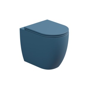 LIKE VASO SENZA BRIDA A TERRA FILO PARETE DENIM SATINATO