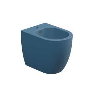 LIKE BIDET A TERRA FILO PARETE DENIM SATINATO